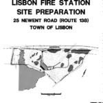 Site Preparation map for Lisbon Fire Station